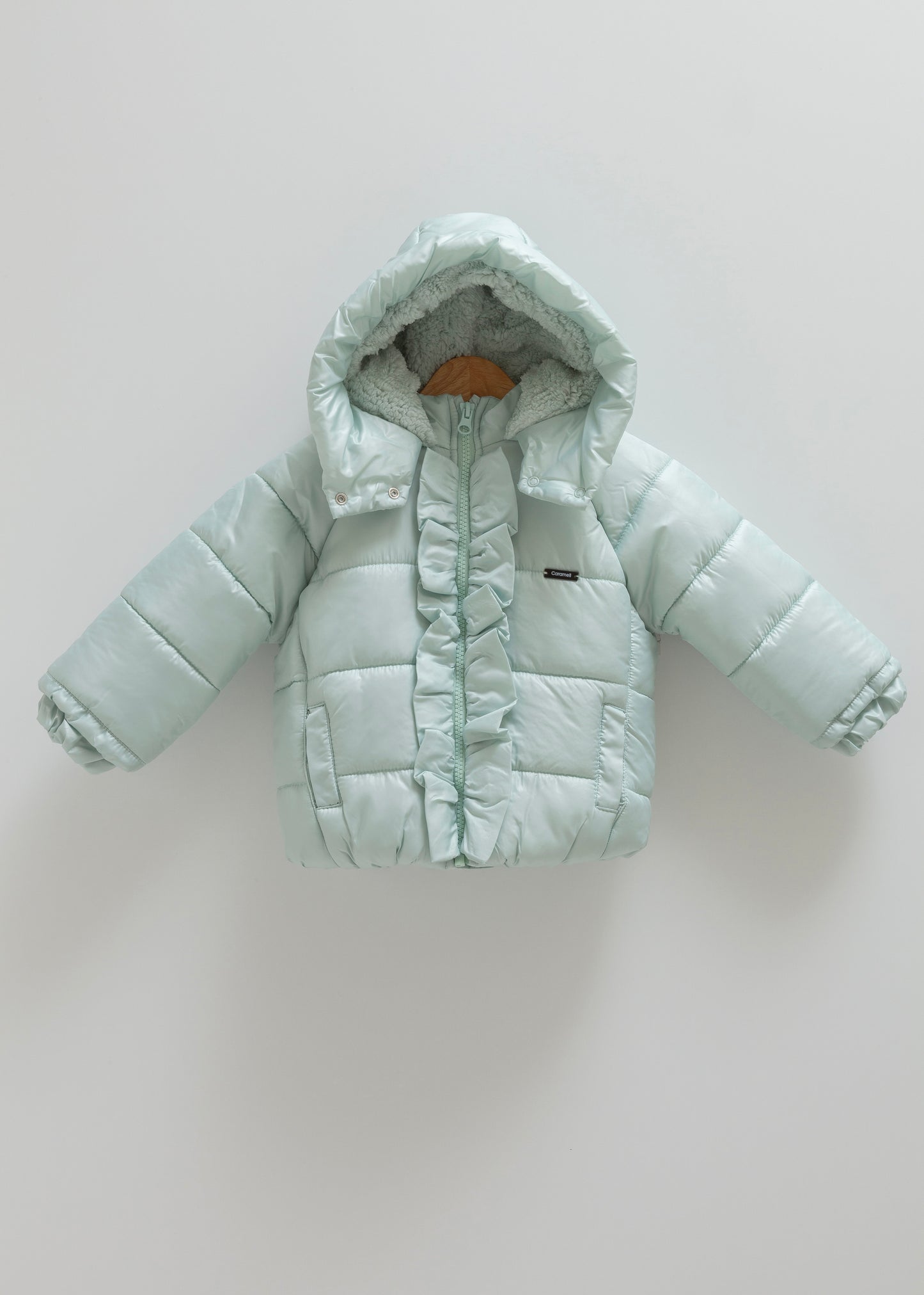  جاكيت بيبي مبطن- اخضر ٩ اشهر لغاية ٣ سنوات