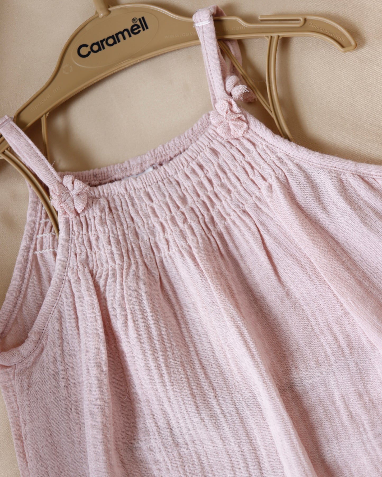 أفرهول صيفي قطن ١٠٠٪ زهري