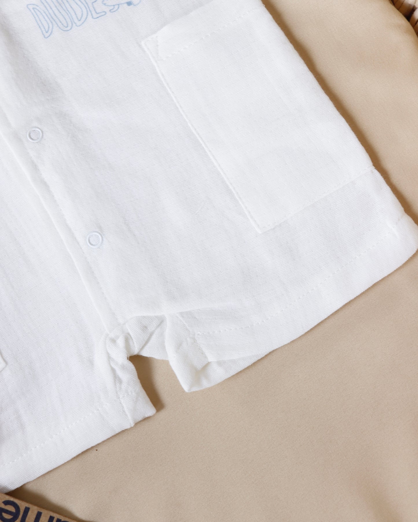 أفرهول صيفي قطن ١٠٠٪ أبيض