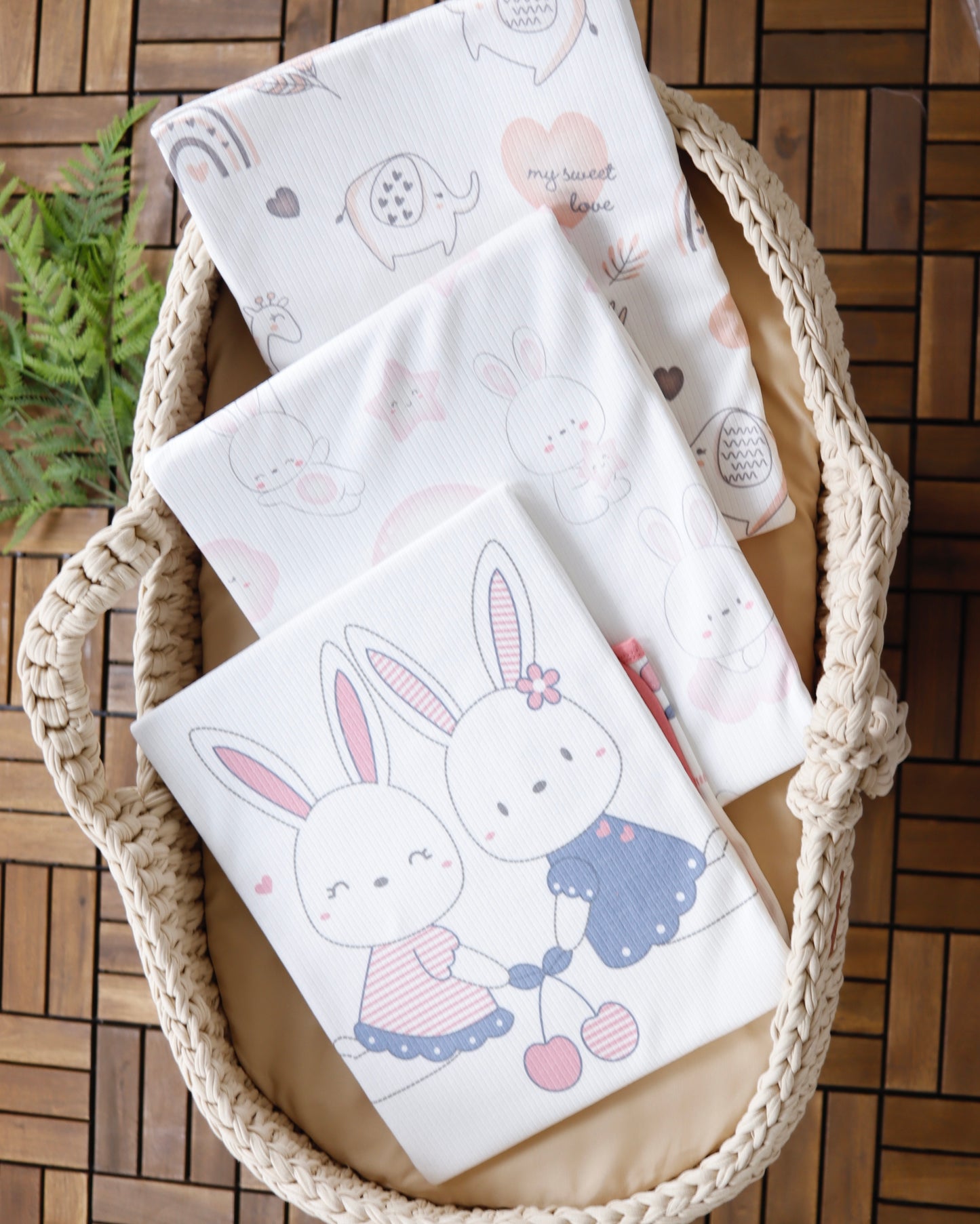 بطانية/ كوفلية بيبي قطن ١٠٠٪