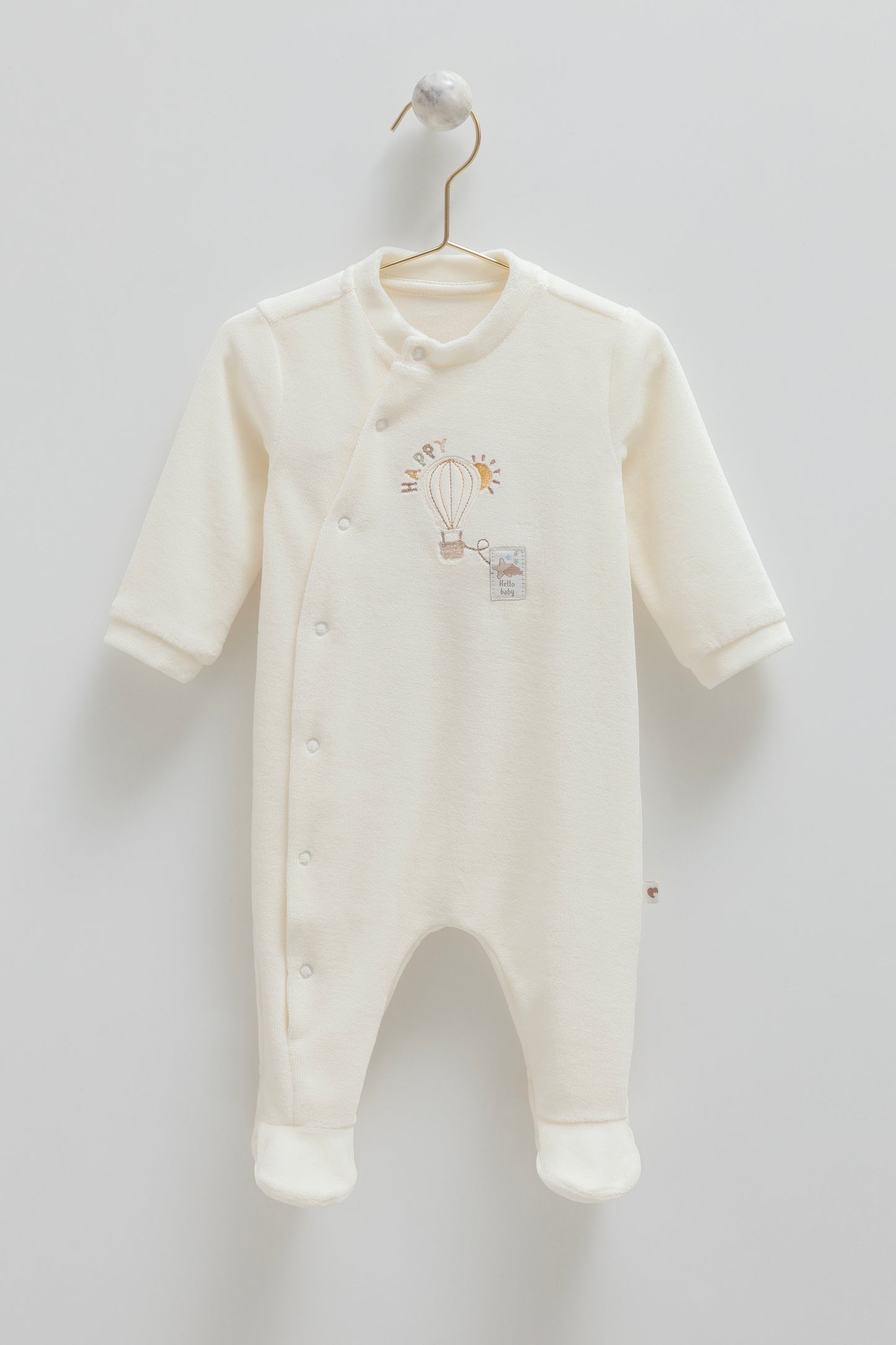 أفرهول بيبي مخمل ايفوري🎈