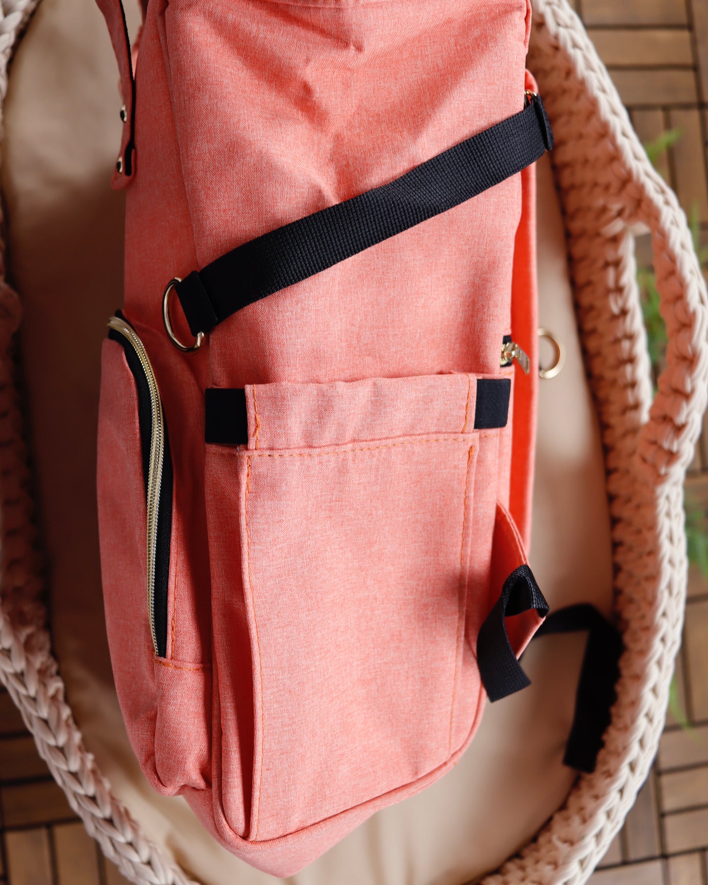 حقيبة بيبي- برتقالي