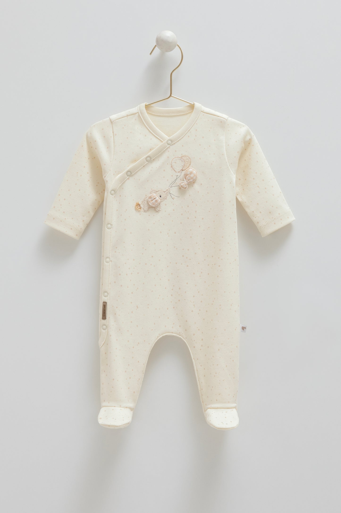 أفرهول بيبي قطن طبيعي ١٠٠٪ برسمة الفيل🐘