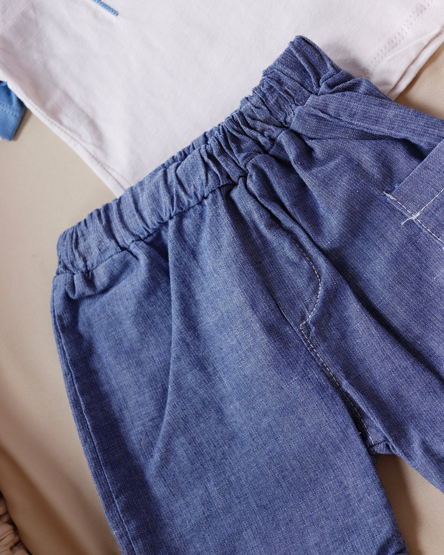 طقم شورت ٣ قطع💛