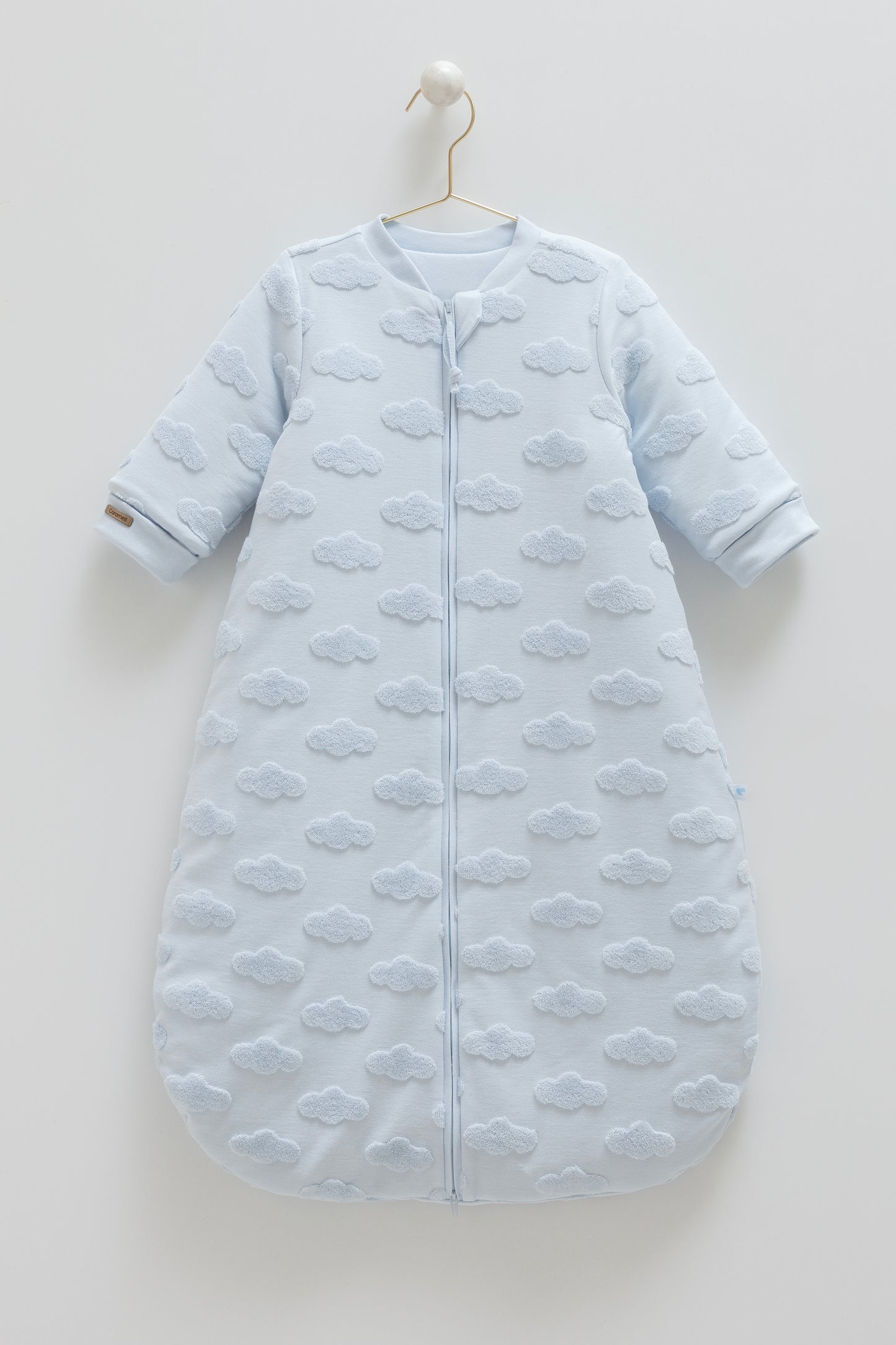 كيس النوم للبيبي قطن ١٠٠٪ من الداخل☁️