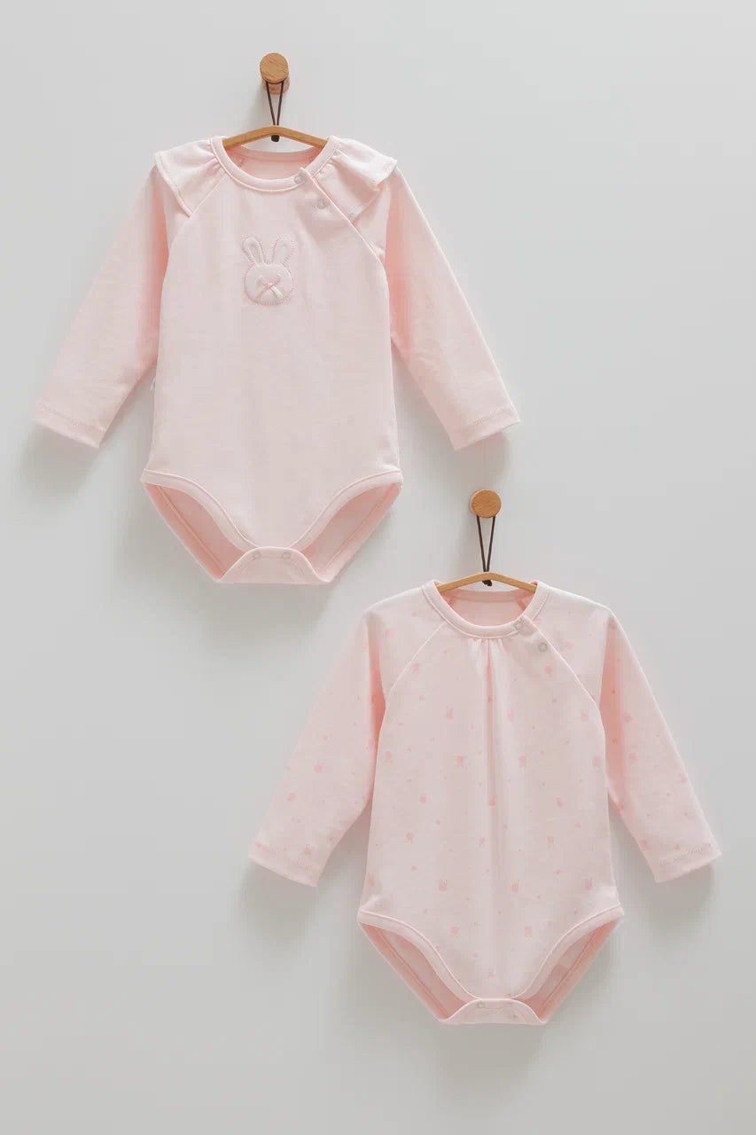 طقم تبان قطعتين ٩-٢٤ شهر زهري🐇