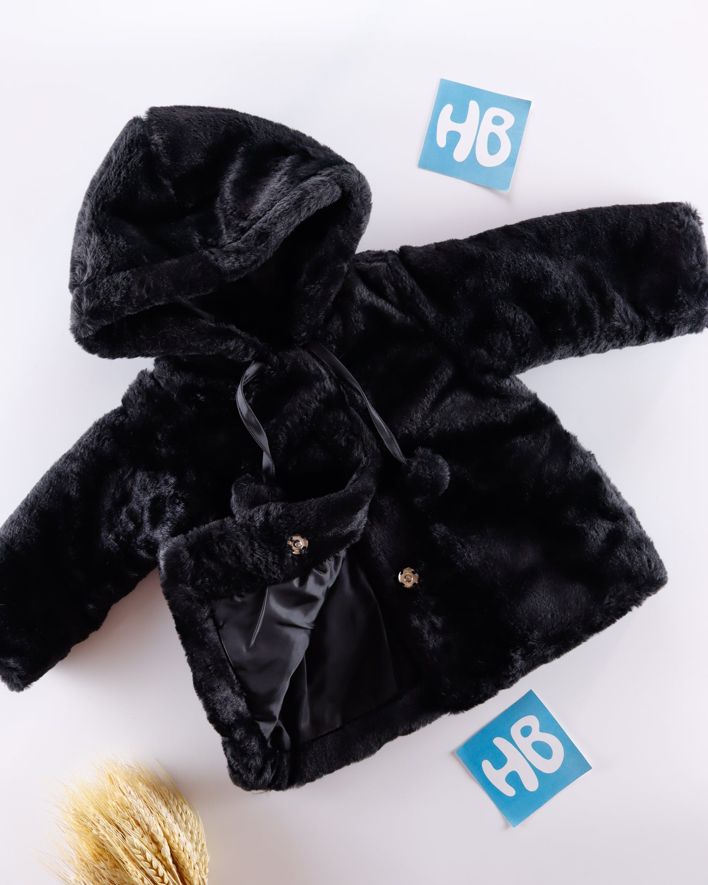 جاكيت بيبي - اسود