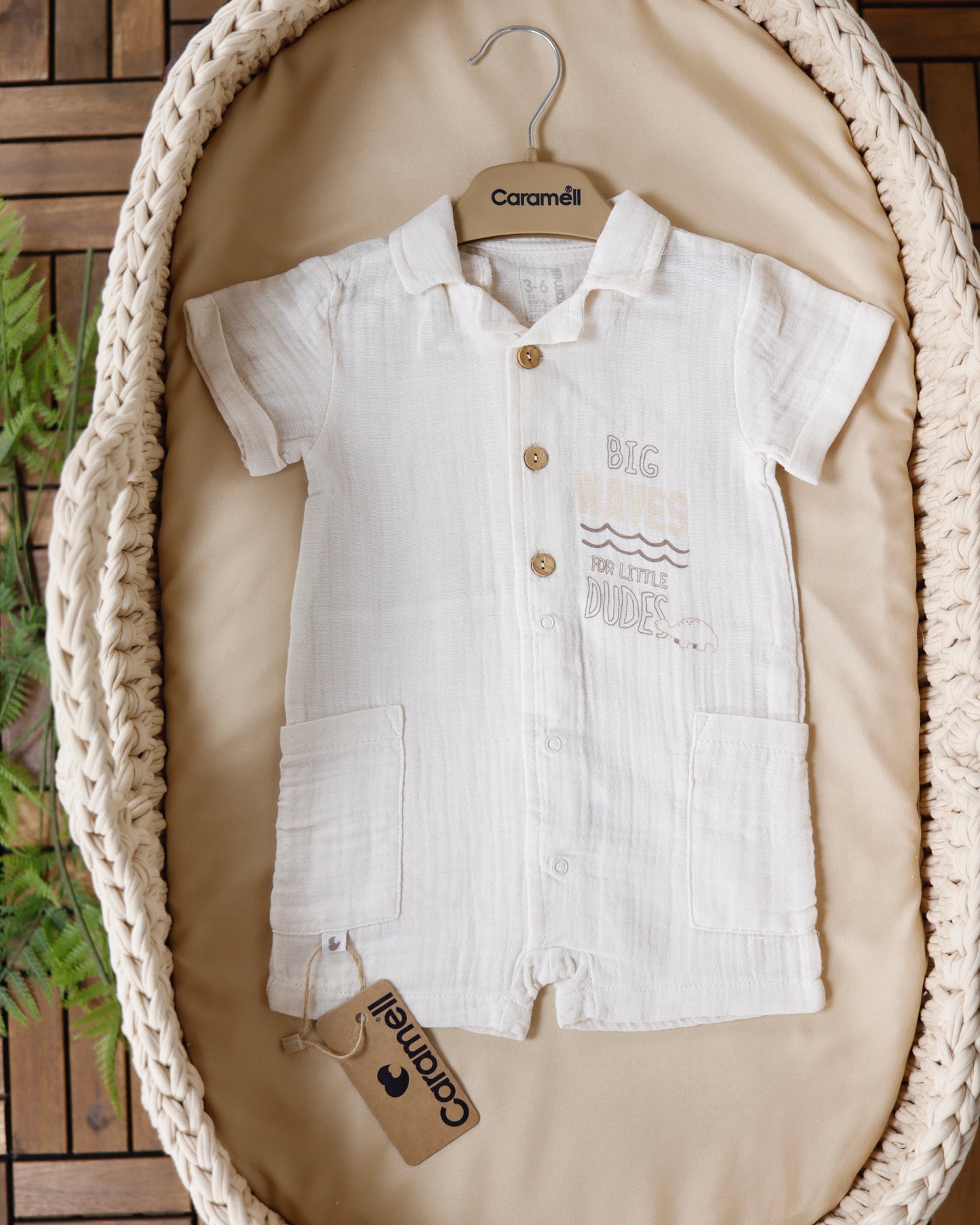 أفرهول صيفي قطن ١٠٠٪‏ بيج