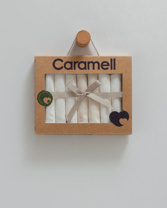 طقم مناديل بيبي قطن طبيعي ١٠٠٪‏ ٧ قطع