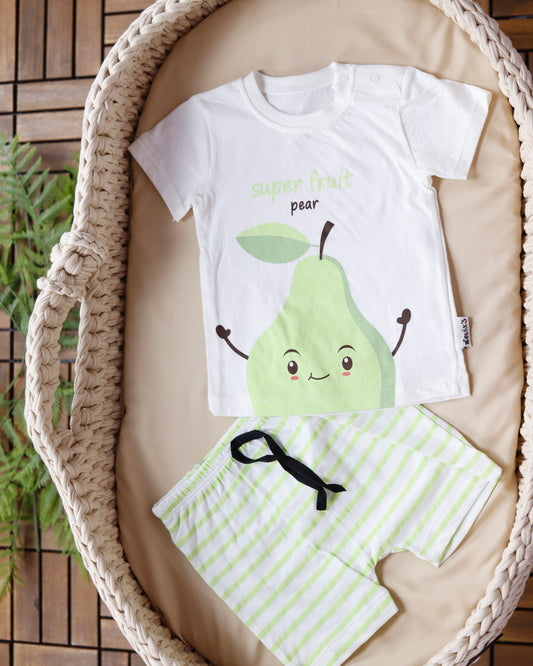 بجامة شورت قطعتين🤍