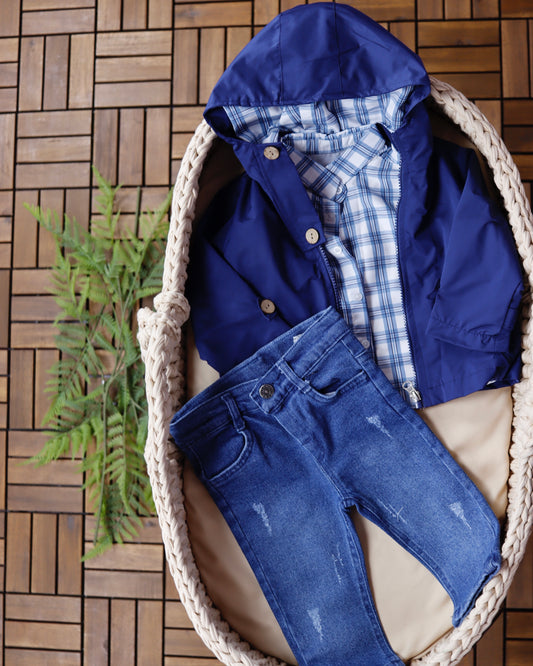 طقم بيبي ٤ قطع  ٦-٣٦ شهر