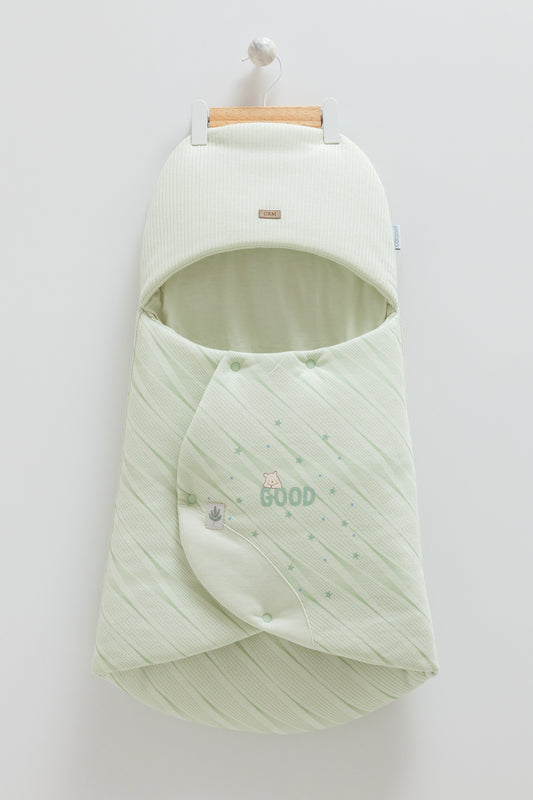 كوفلية بيبي كبس ٧٠ سم قطن ١٠٠٪‏🧸