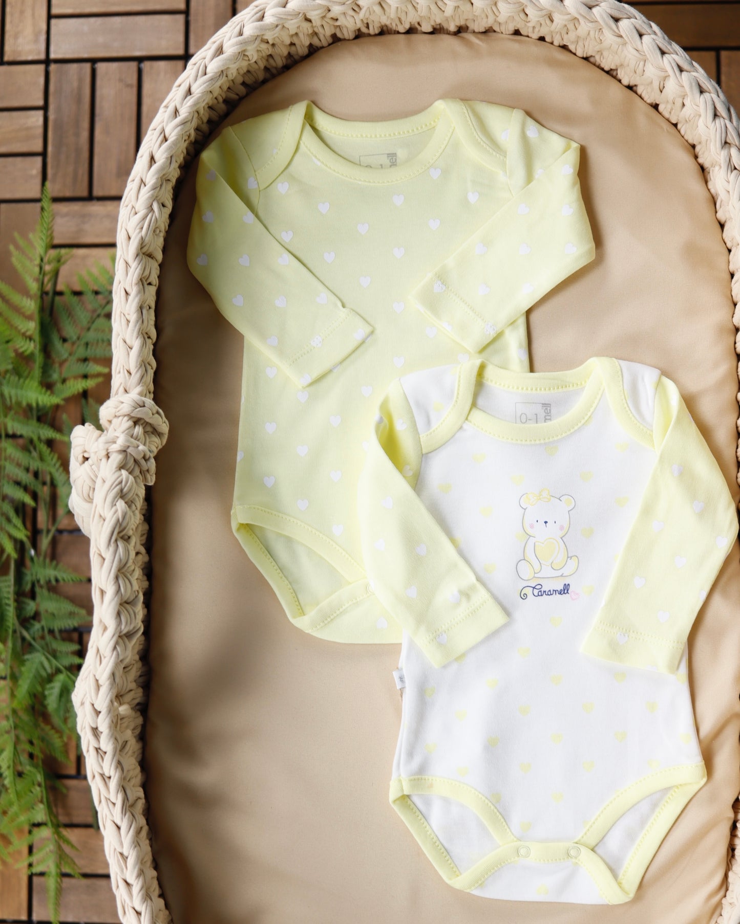 طقم تبان بيبي قطعتين💛