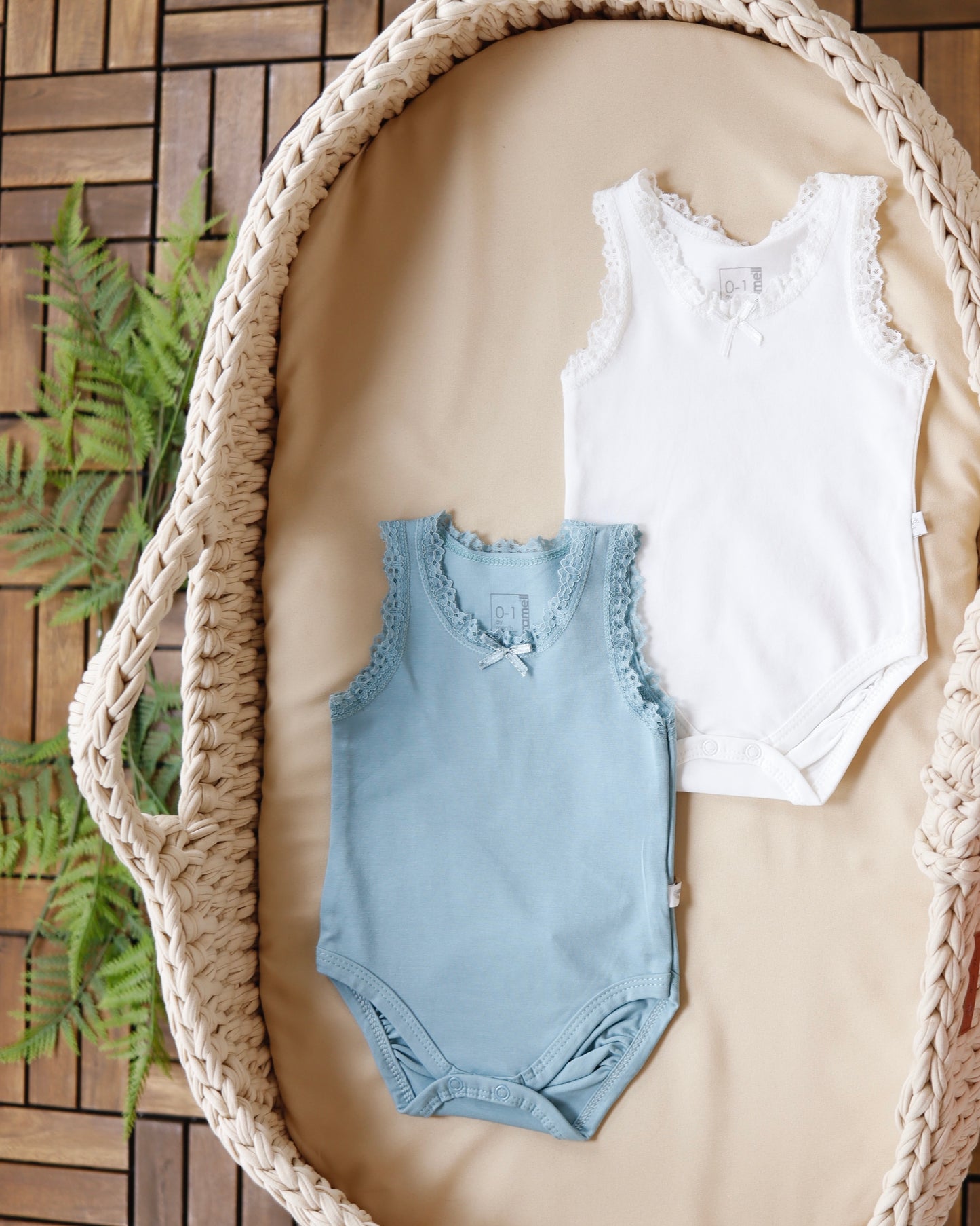 طقم تبان بيبي قطعتين ٠-٩ أشهر