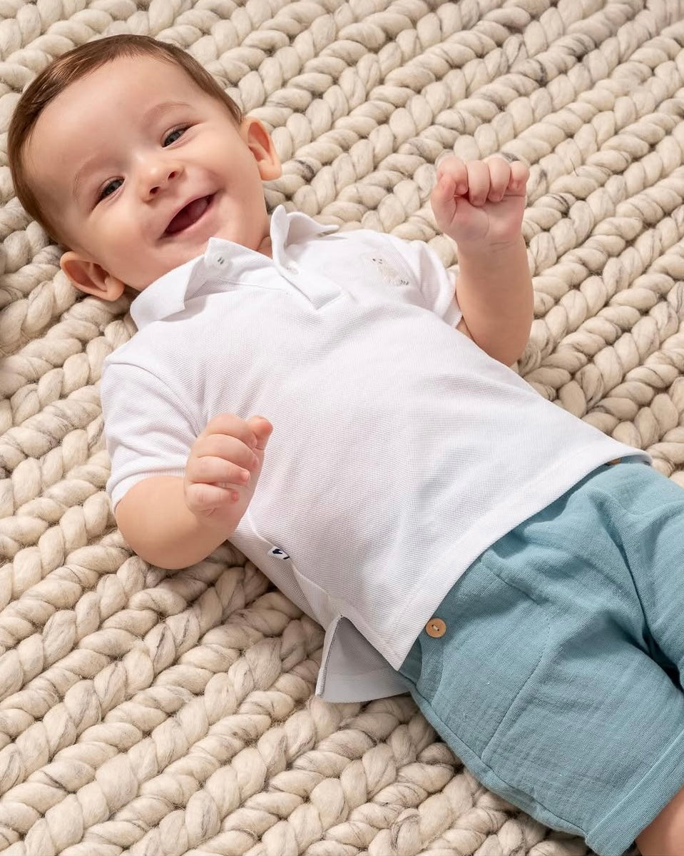 طقم قطعتين 🩵٦-٣٦ شهر