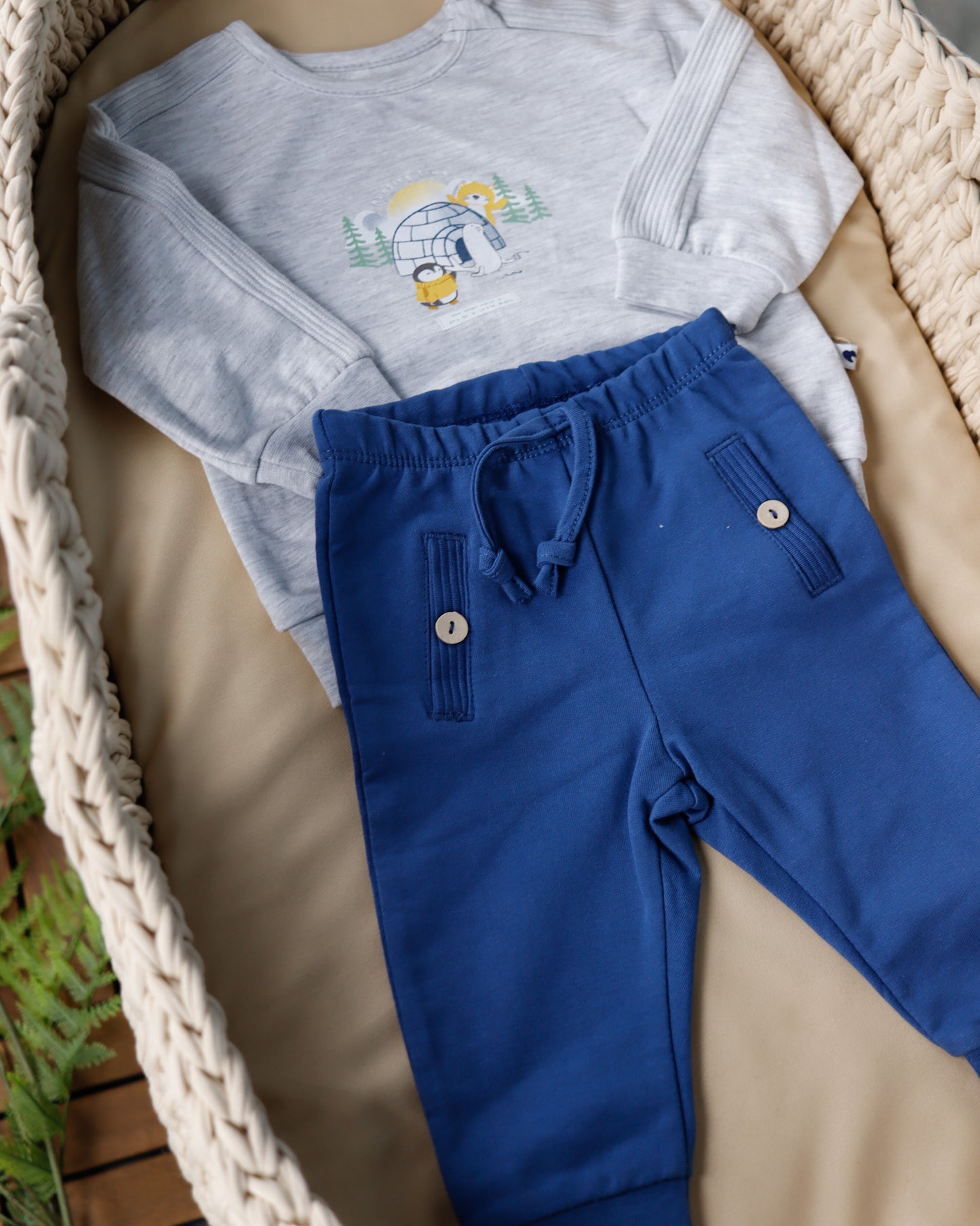 طقم بيبي قطن١٠٠٪‏