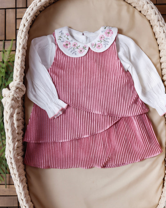 فستان بناتي 🩷٦-٣٦ شهر