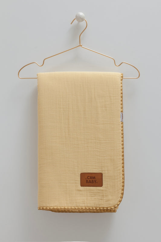 بطانية/ حرام بيبي قطن مبطن ❄️