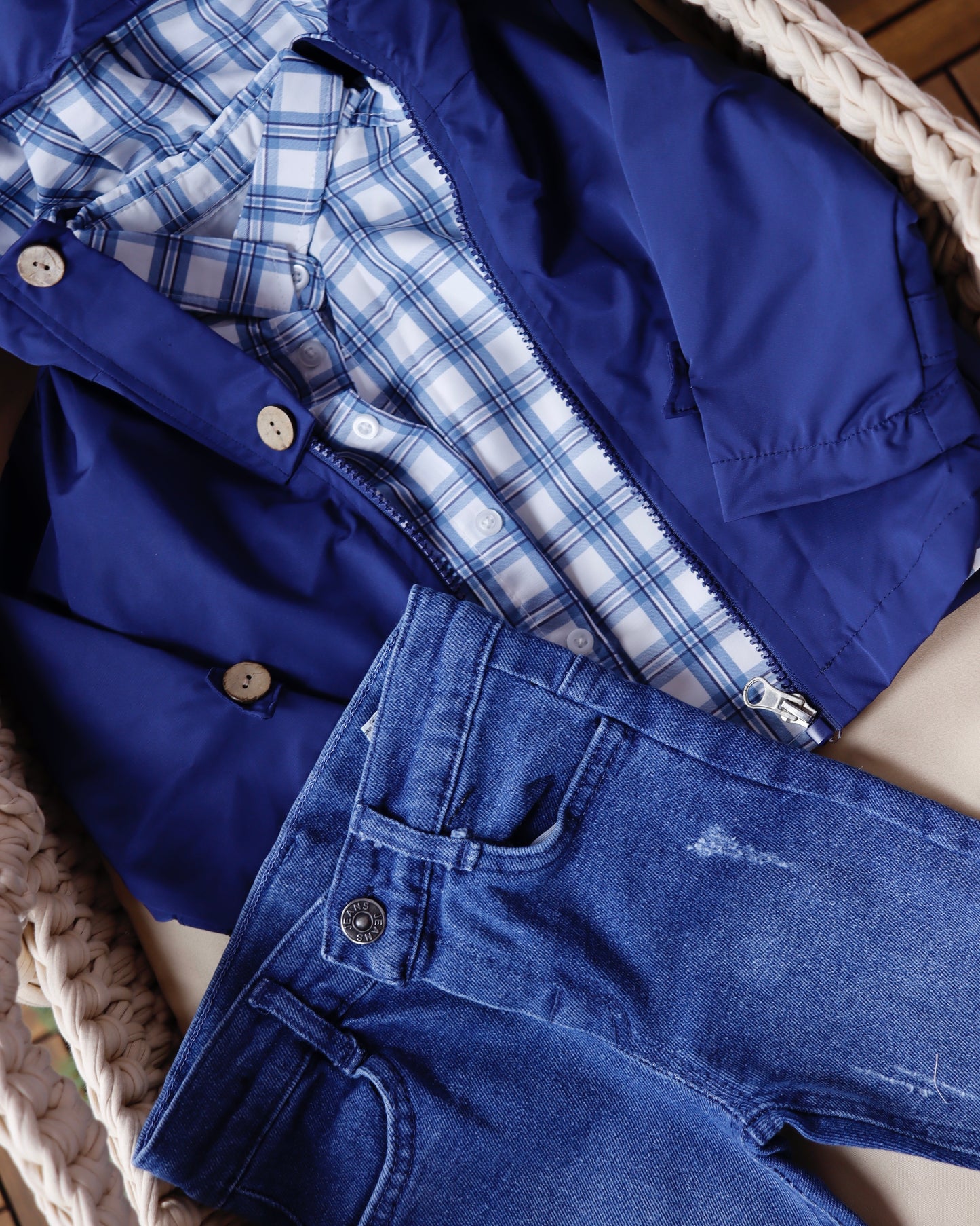 طقم بيبي ٤ قطع  ٦-٣٦ شهر