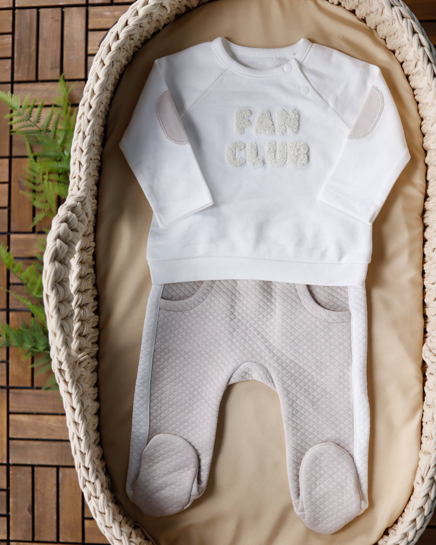 طقم بيبي قطن ١٠٠٪‏