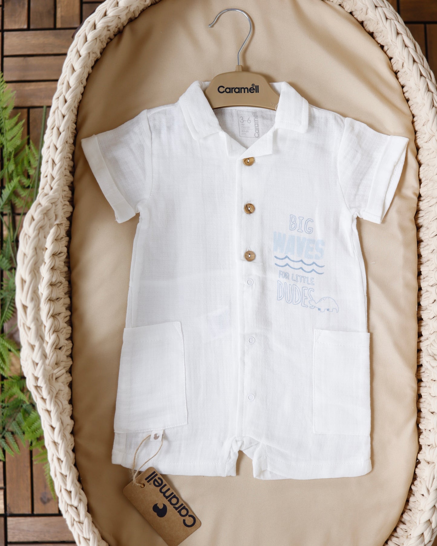 أفرهول صيفي قطن ١٠٠٪‏ أبيض