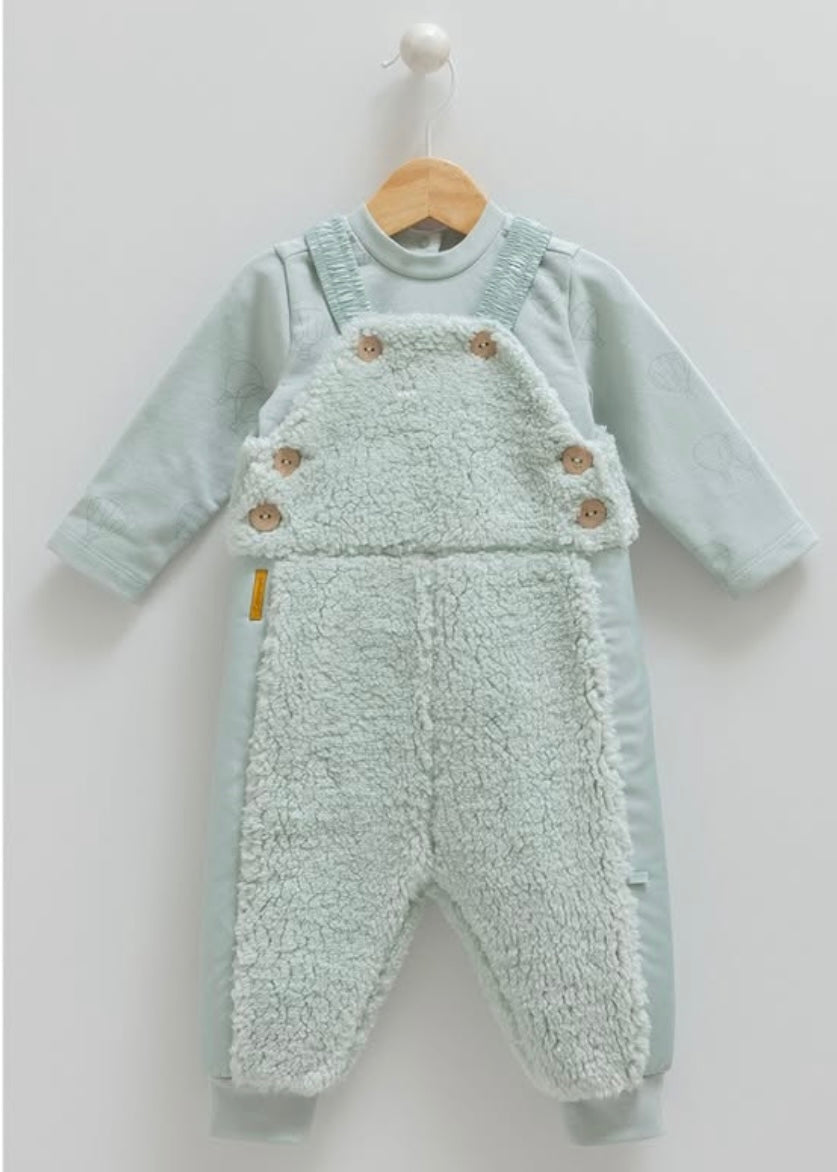 طقم افرهول بيبي شتوي- قطعتين