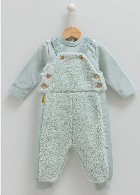 طقم افرهول بيبي شتوي- قطعتين