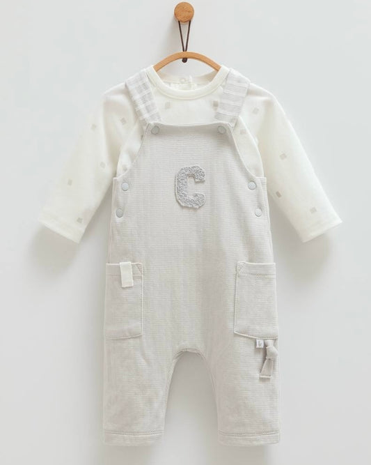 طقم أفرهول قطن ١٠٠٪‏  ١-١٢ شهر