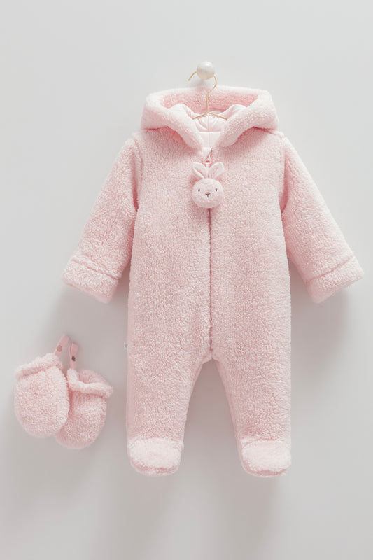 طقم أفرهول شتوي ١-١٢ شهر🩷