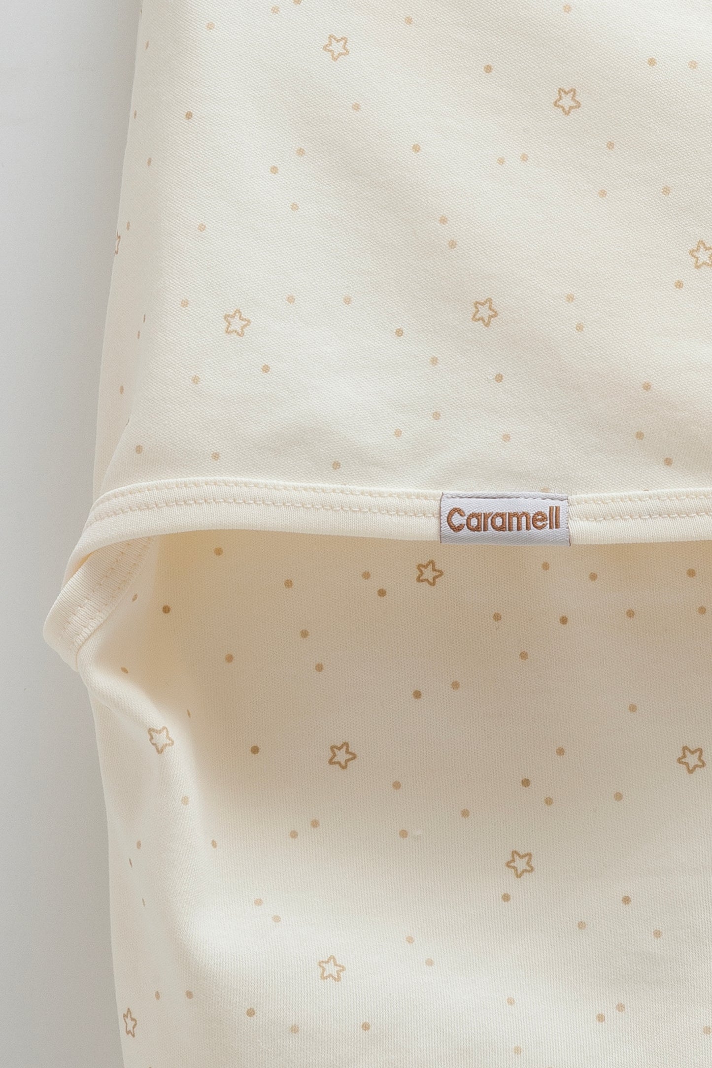 🍼 لفة مواليد قطنية – لون ايفوري⭐️