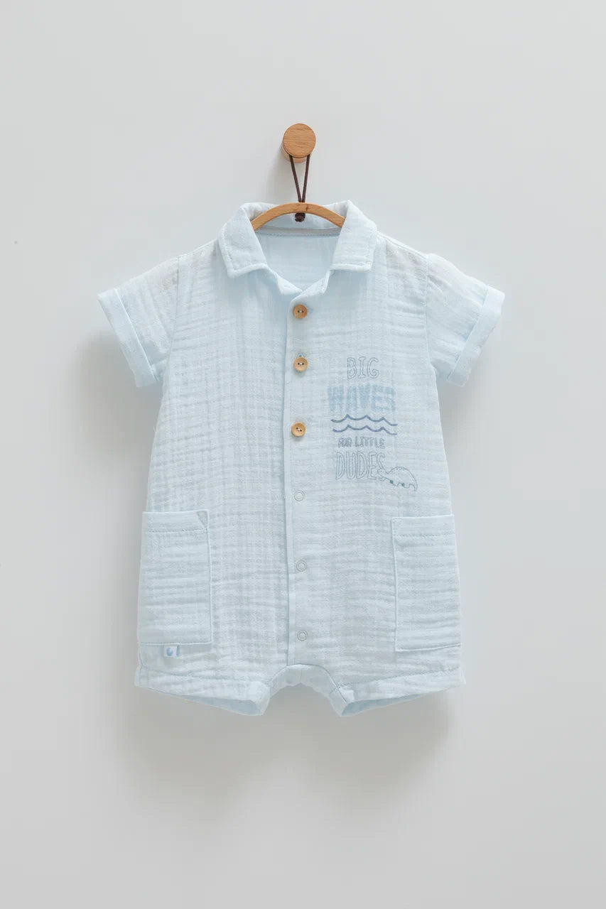 أفرهول صيفي قطن ١٠٠٪‏ ازرق