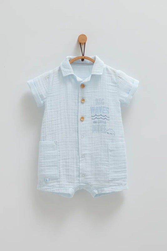 أفرهول صيفي قطن ١٠٠٪‏ ازرق