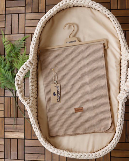 بطانية بيبي قطن 100% بني