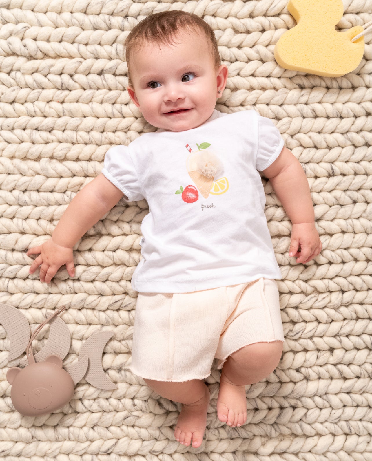 طقم صيفي قطن١٠٠٪‏ سومو ٣-١٨ شهر