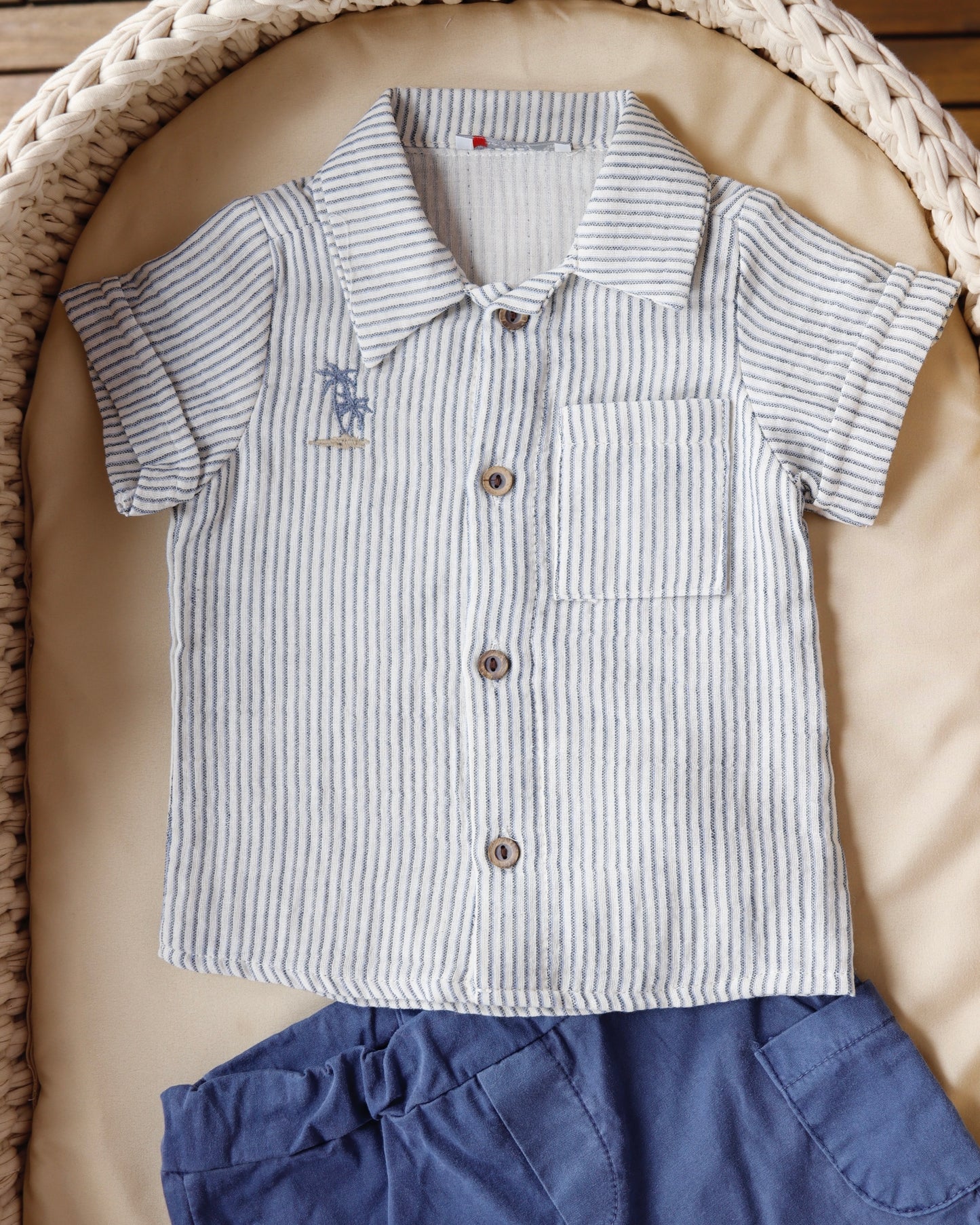 طقم شورت قطعتين