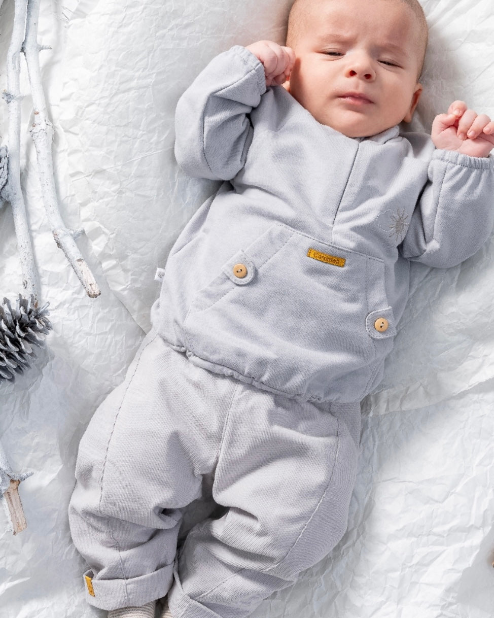 طقم بيبي قطن  ١٠٠٪‏