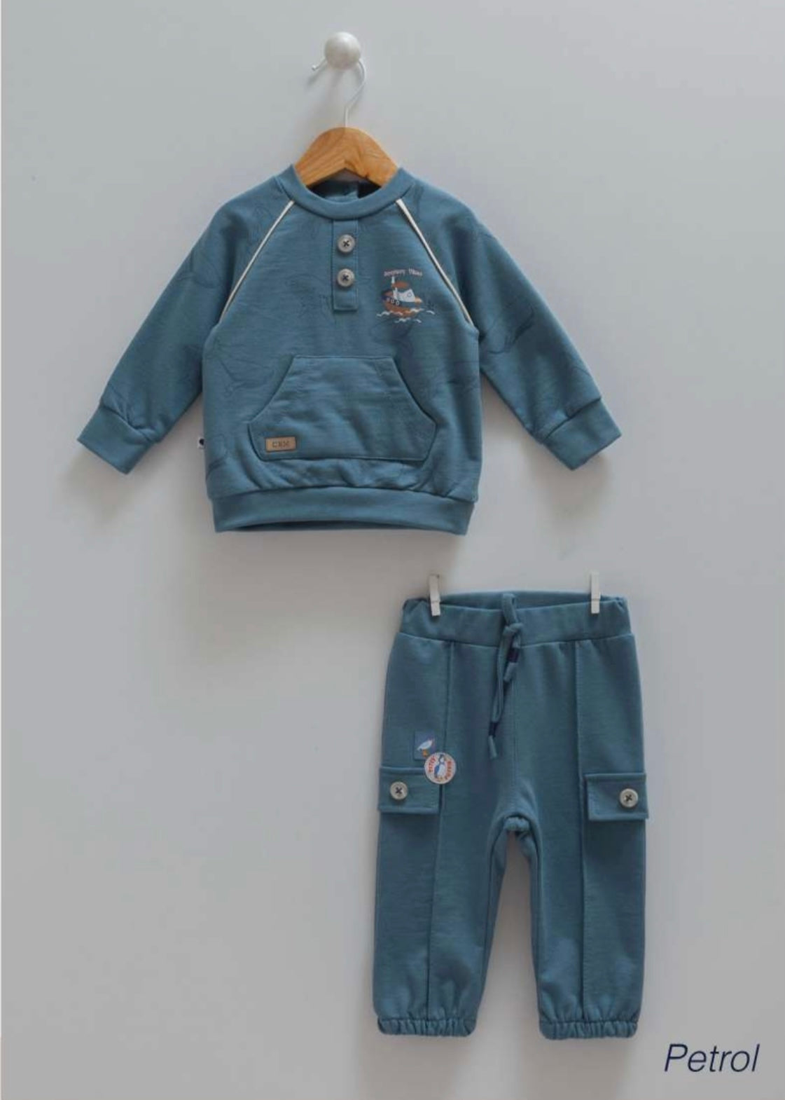 طقم بيبي قطن١٠٠٪‏