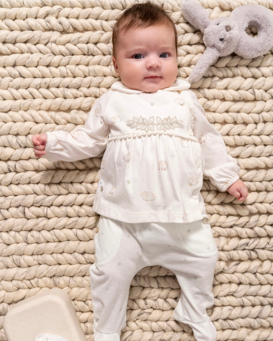 طقم بناتي قطعتين💚