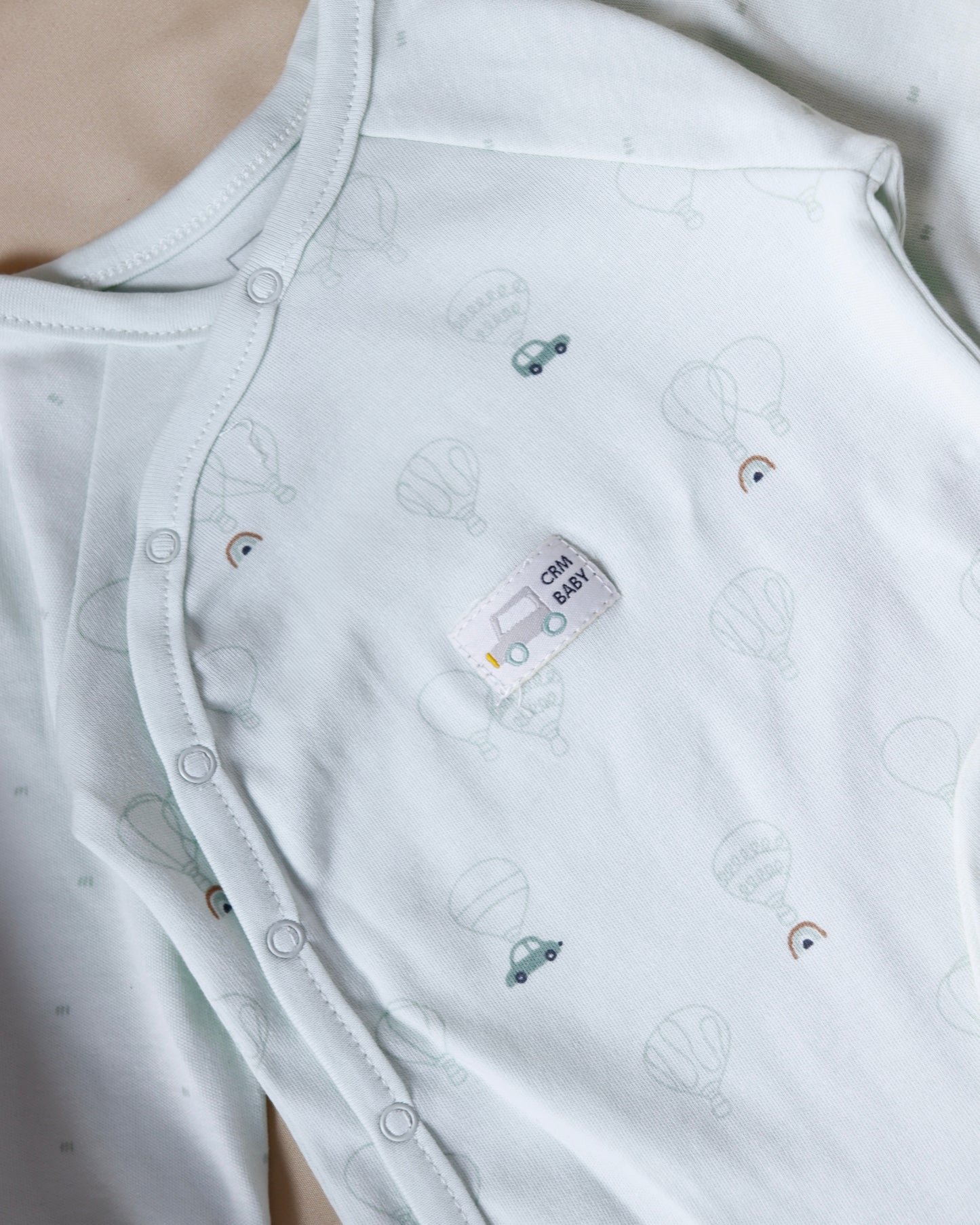 طقم أفرهول مع طاقية قطن ١٠٠٪‏🪡 أخضر