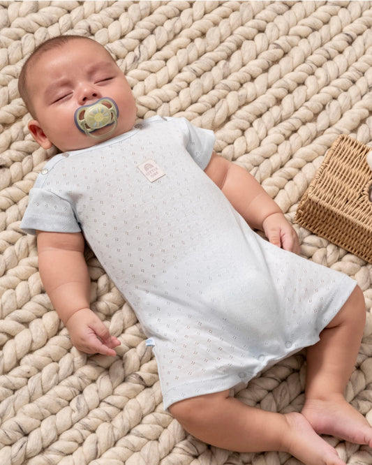 أفرهول صيفي خفيف قطن ١٠٠٪‏  أزرق