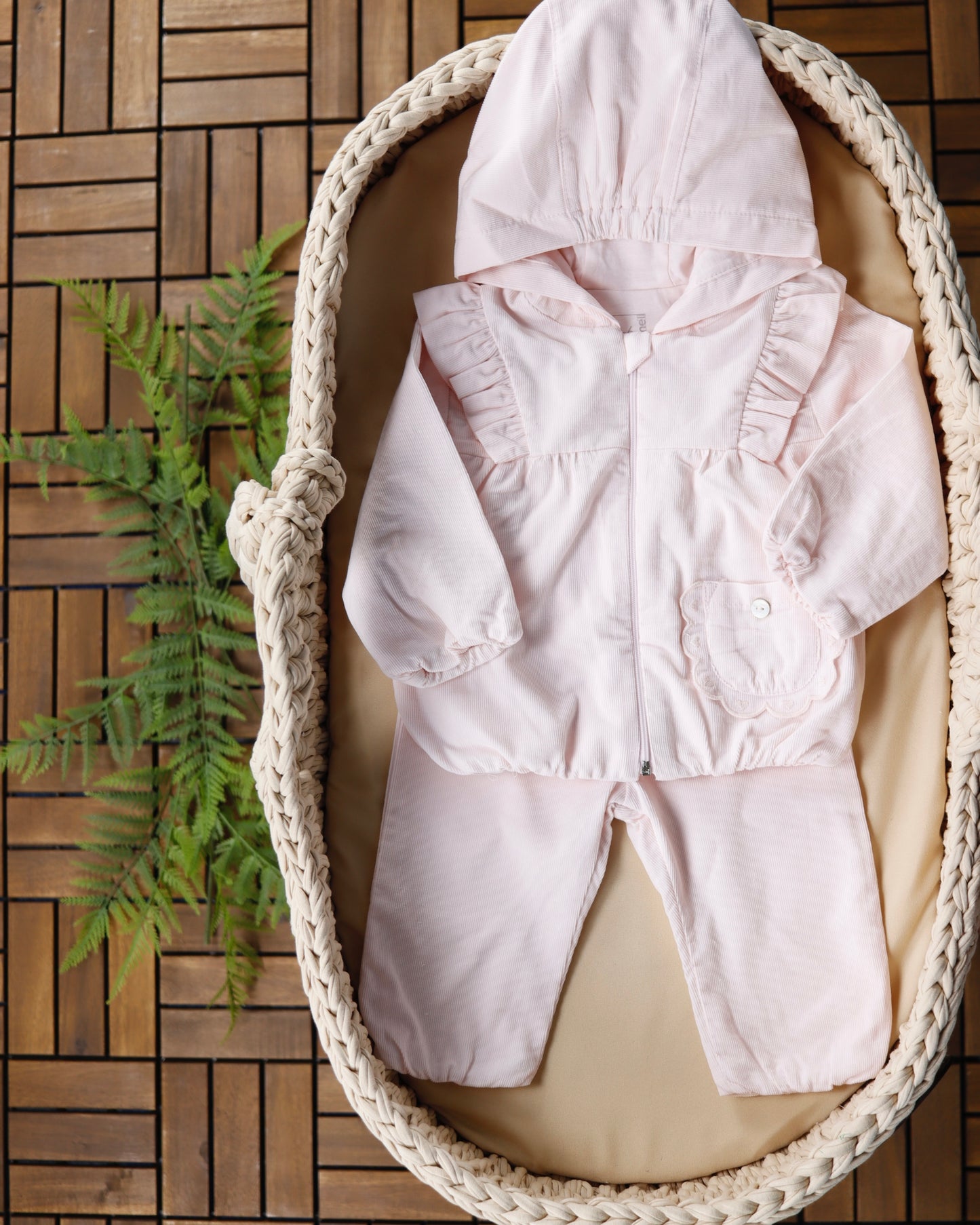 طقم بيبي قطن  ١٠٠٪‏🌸