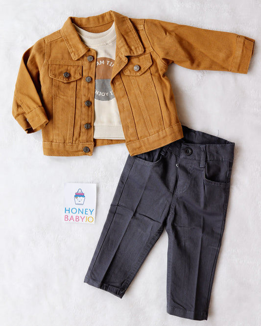 طقم بيبي ٣ قطع🇹🇷