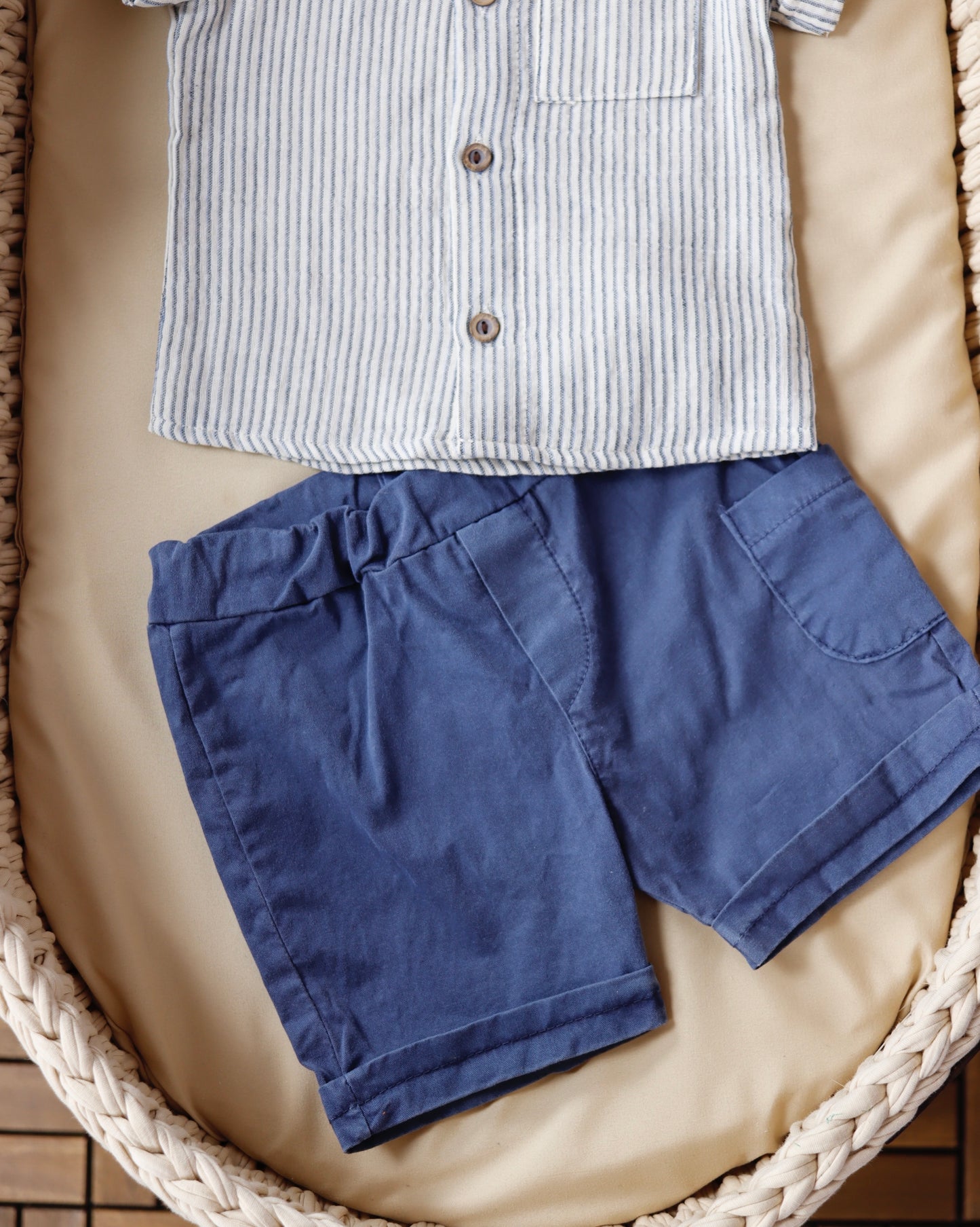 طقم شورت قطعتين