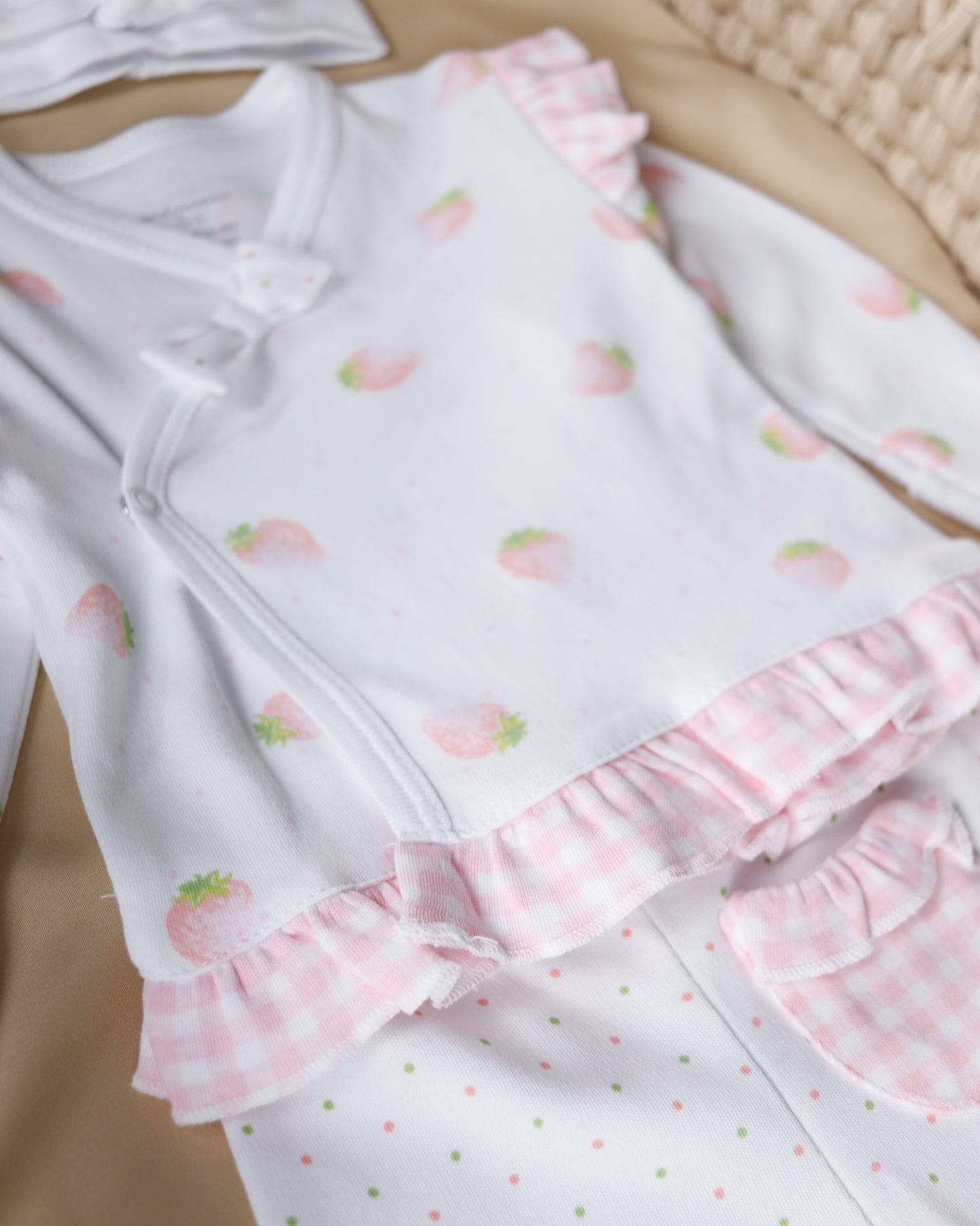 طقم بيبي قطن ١٠٠٪‏🩷