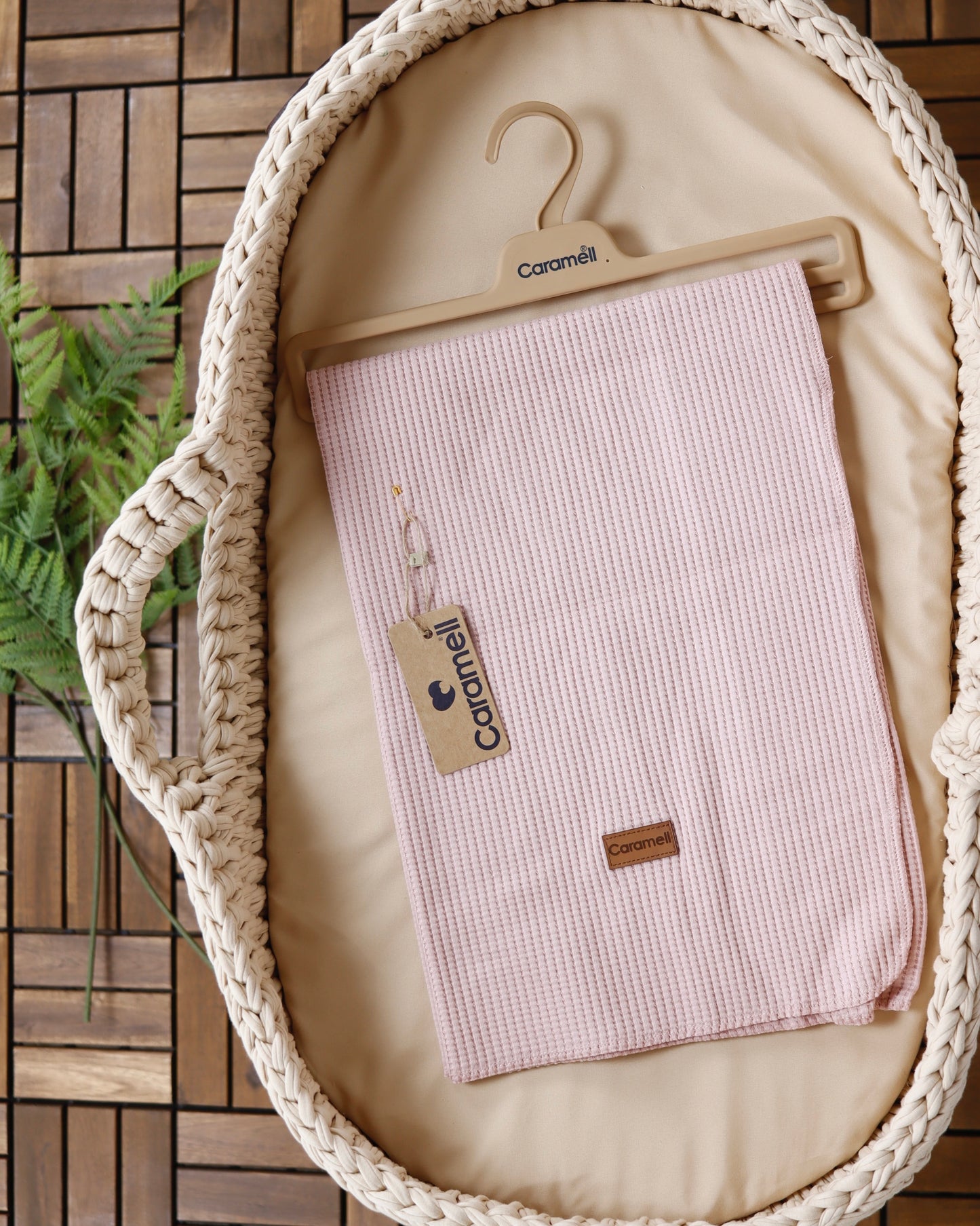 بطانية بيبي قطن 100% وردي