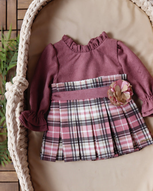 فستان بناتي 🩷 ٦-٣٦ شهر