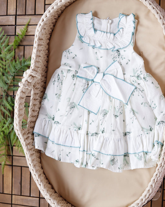 فستان بناتي ٢-٥ سنوات🤍🌿