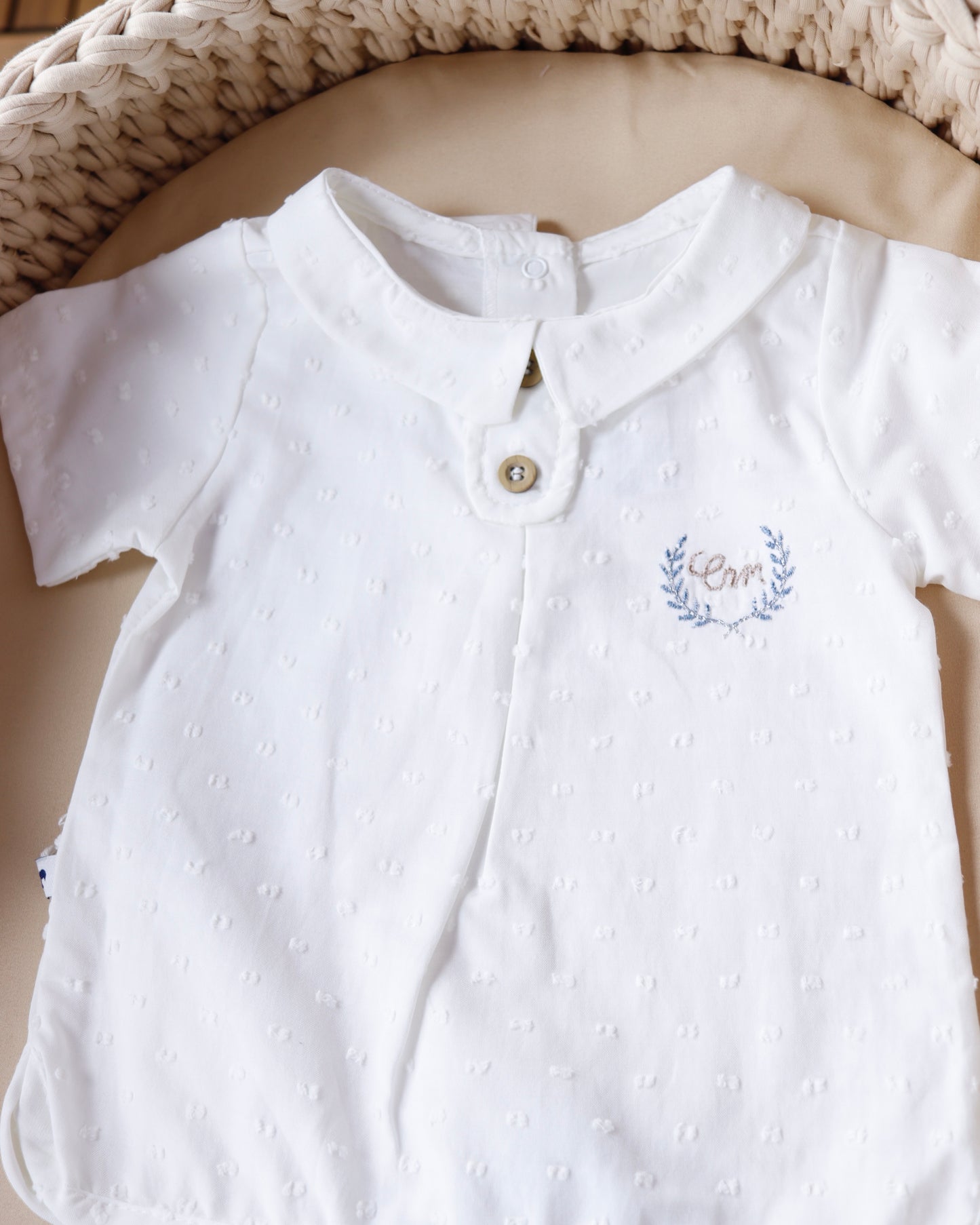 طقم بيبي قطعتين- ازرق⁩⁩💙