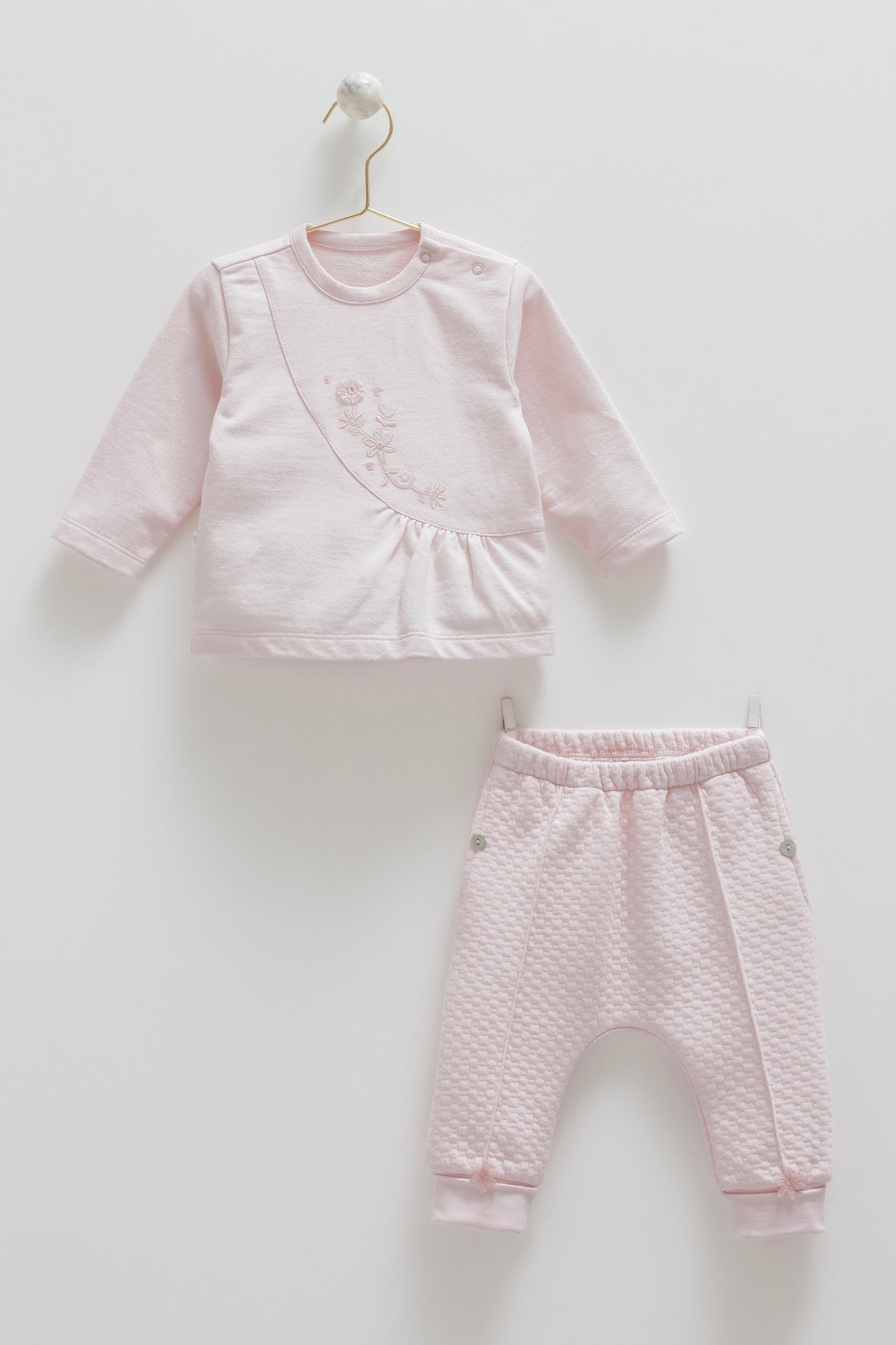 طقم قطعتين نهدي ٣-١٨ شهر🌸