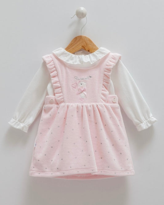 فستان شتوي مخمل🩷